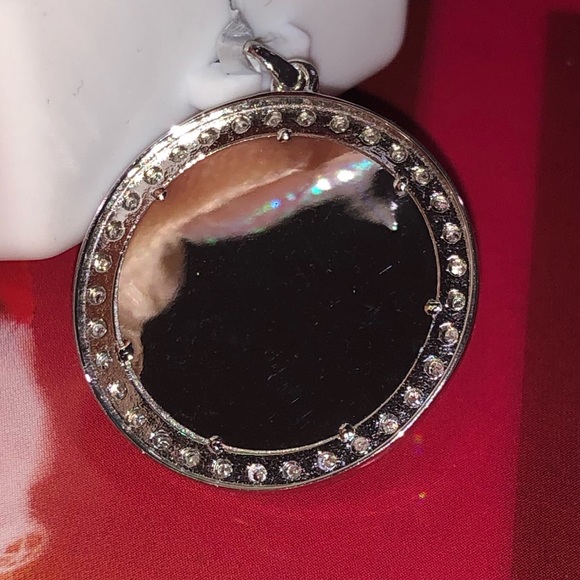 Real diamond picture memory charm pendant NOT CZ! - Picture 11 of 17